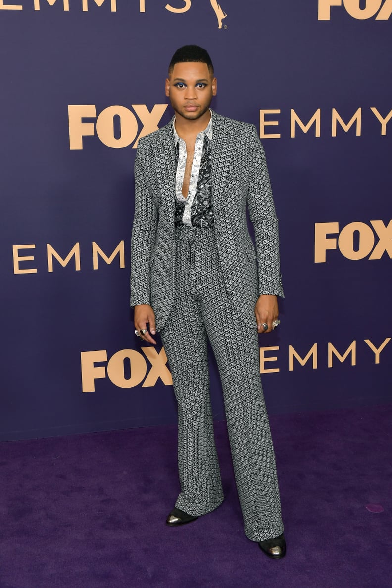 Ryan Jamaal Swain at the 2019 Emmys