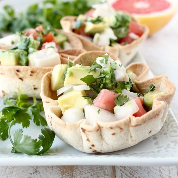 Ceviche Taco Bowls