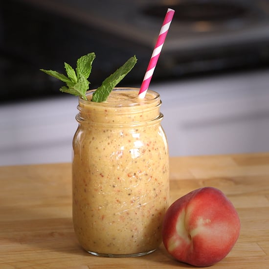 Vegan Peaches and Cream Smoothie Recipe