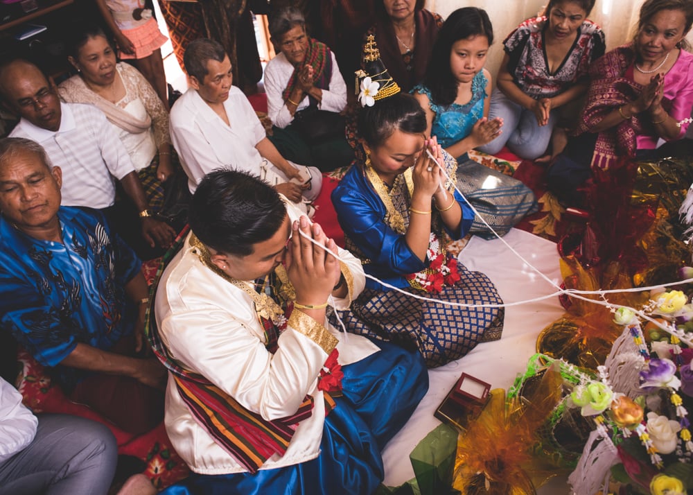 Modern Laotian Wedding