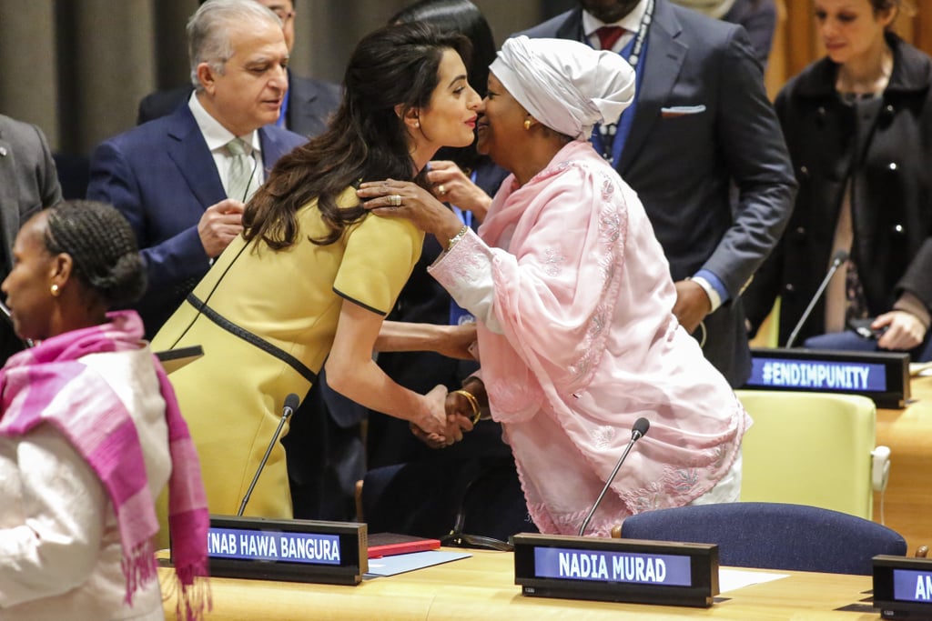 Amal Clooney at United Nations in NYC March 2017