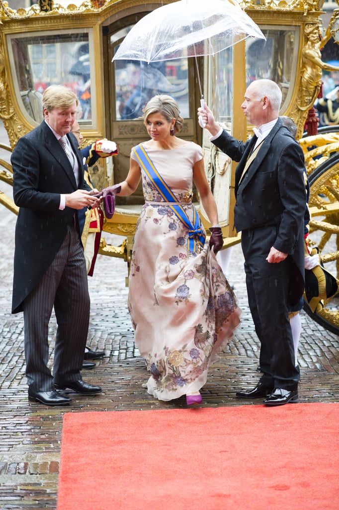 Queen Maxima at Hall of Knights in the Netherlands