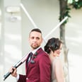 You've Got to See the Light Saber Duel in This Star Wars and Great Gatsby-Themed Wedding