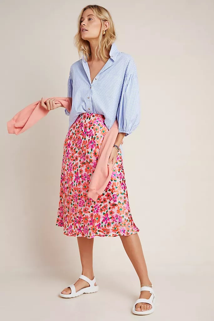 Ravenna Bias Midi Skirt