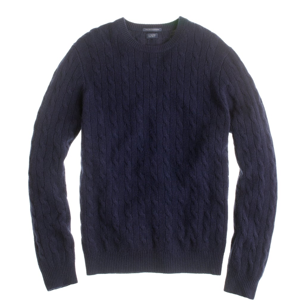 J.Crew Italian Cashmere Cable Sweater