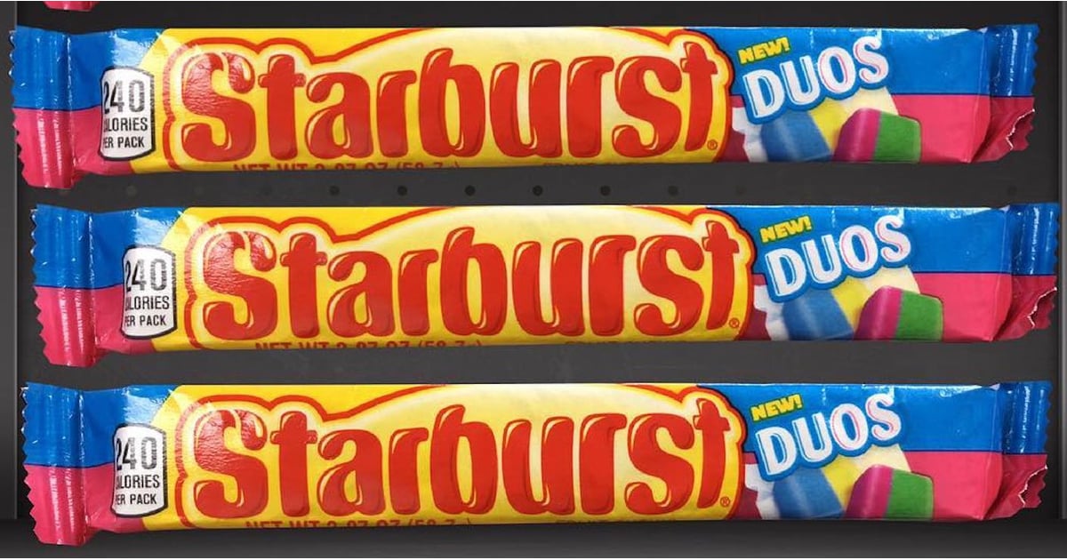 Starburst Duos Fruit Chews 2019 POPSUGAR Food