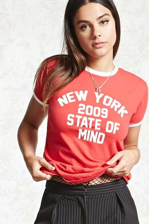 Forever 21 New York State of Mind Tee