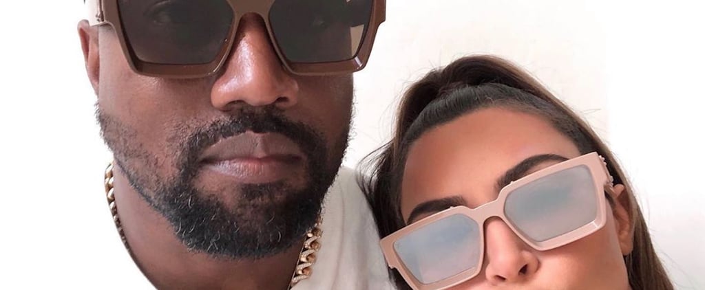 Kim Kardashian and Kanye West's Matching Sunglasses