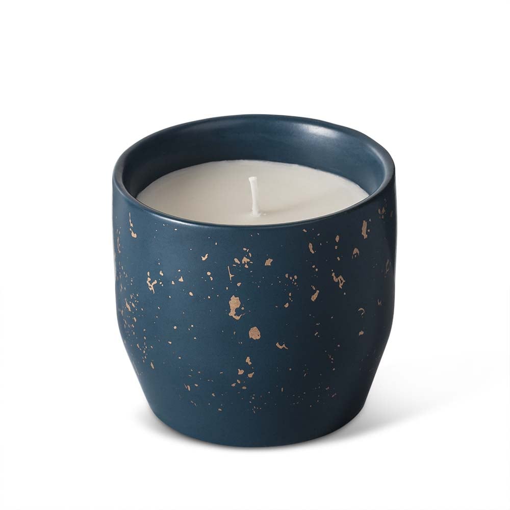 Hearth & Hand with Magnolia Jar Candle in Blue Speckle ($13)