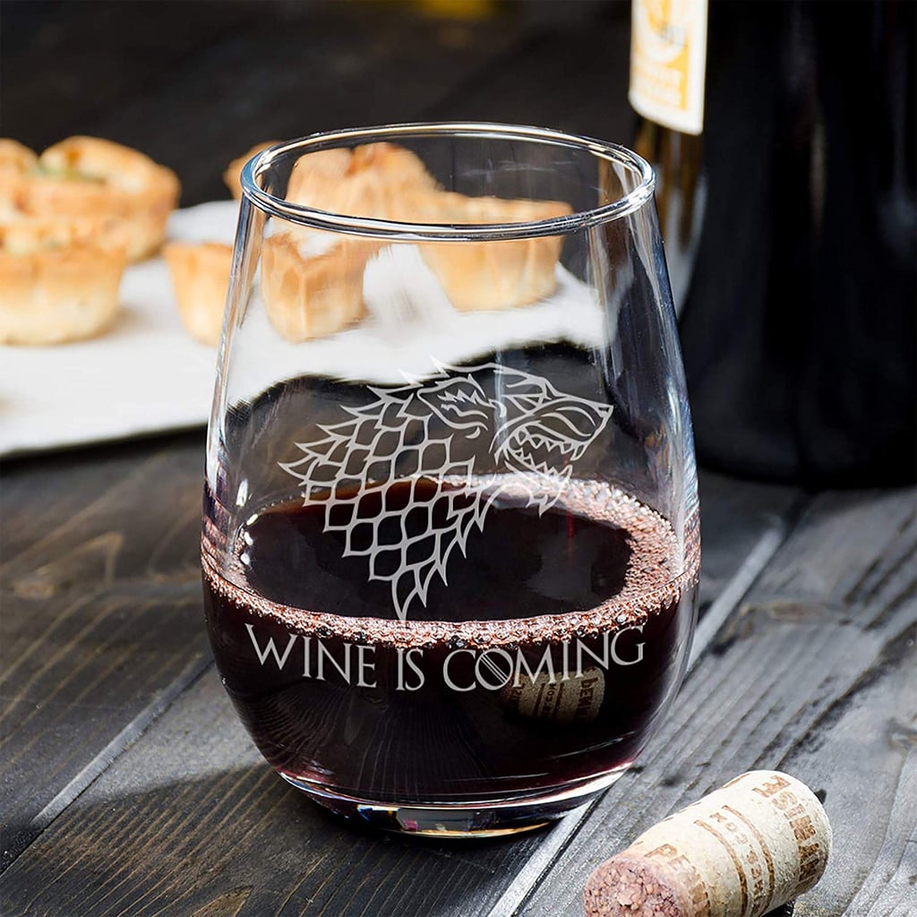 Wine Is Coming Stemless Wine Glass