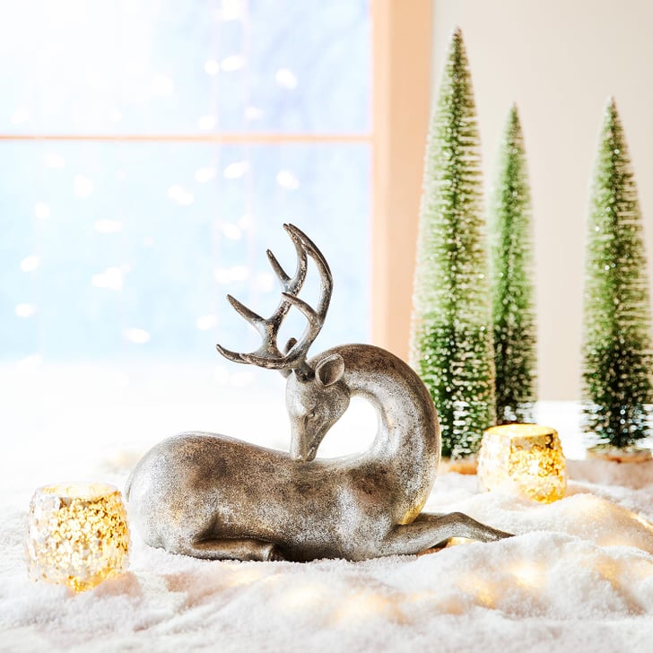Download Sitting Silver Patina Deer | The Best 2019 Christmas Decor ...