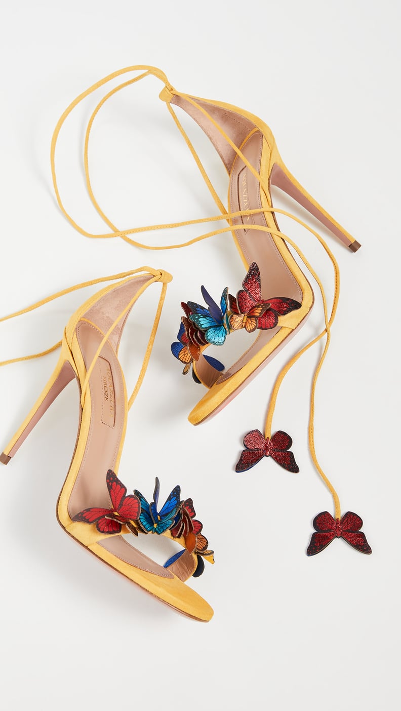 Aquazzura 105mm Papillon Sandals