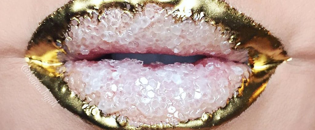 Geode Lip Art