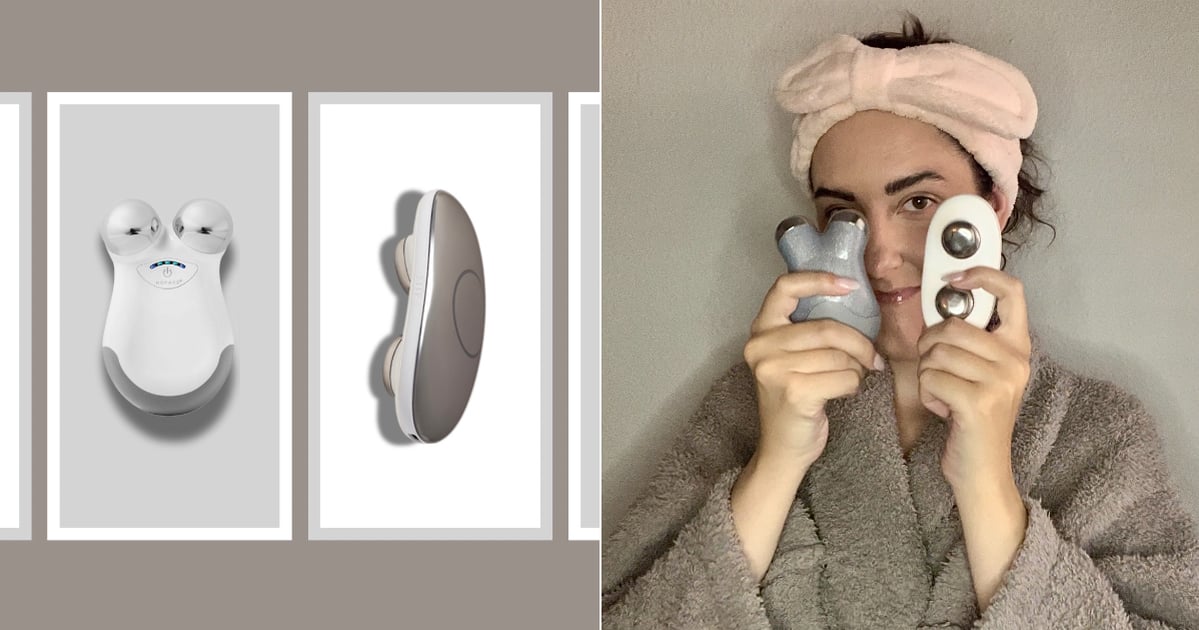 Comparing the NuFace Mini Facial Toning Device to the Celeb-Loved Ziip Halo
