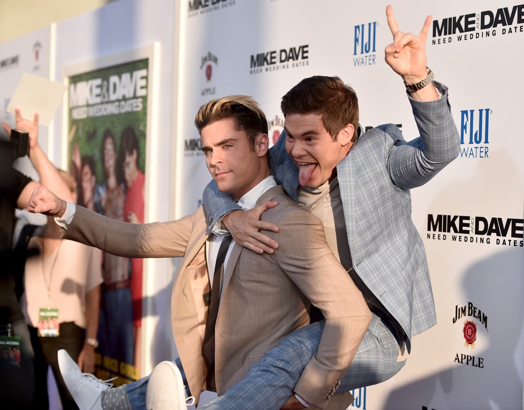 Pictured: Zac Efron and Adam DeVine