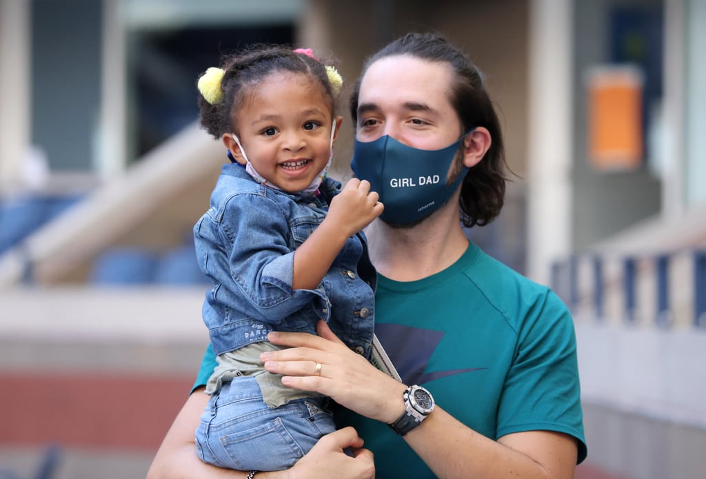 Serena Williams Gets Support From Her Daughter at US Open