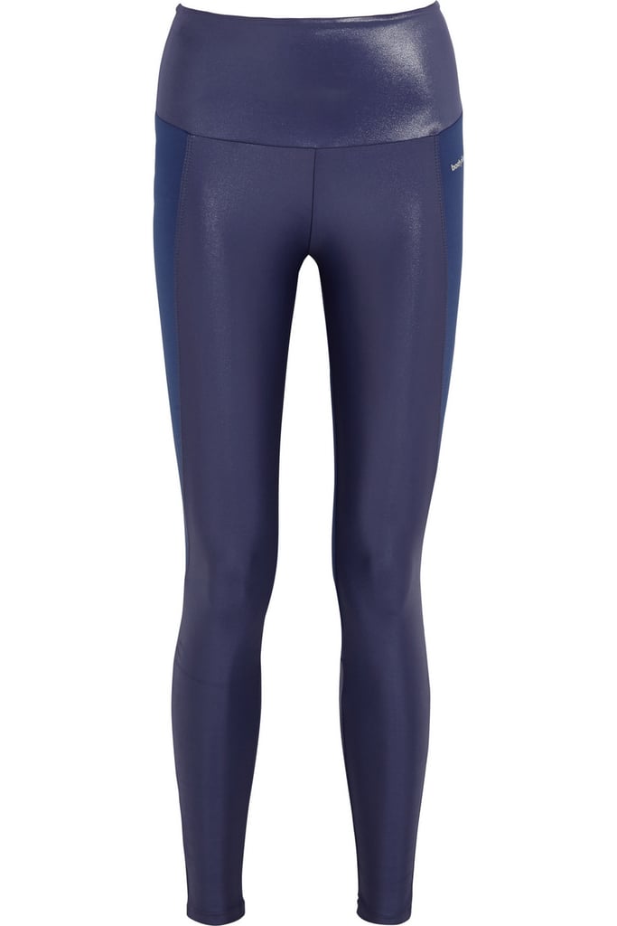 Bodyism I Am Shiny paneled stretch-jersey leggings ($145)