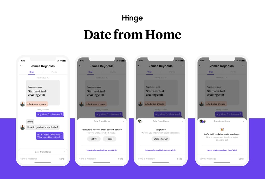 Hinge Date From Home