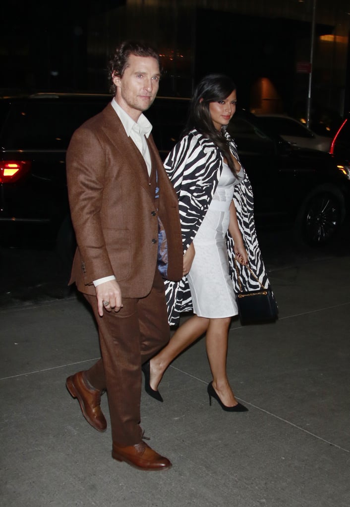 Matthew McConaughey and Camila Alves at Serenity Screening