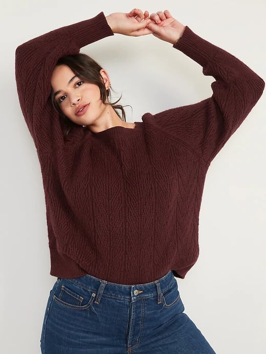 Old Navy Lightweight Cable-Knit Sweater