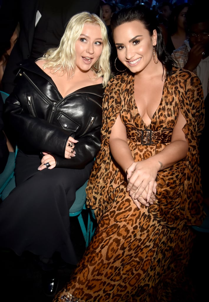 Christina Aguilera and Demi Lovato Friendship Pictures