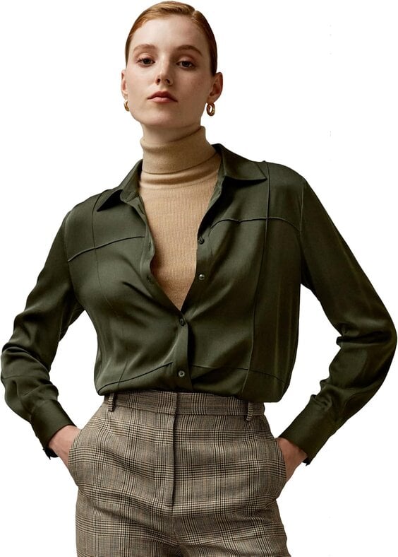 LilySilk 22MM Pure Silk Shirt for Women