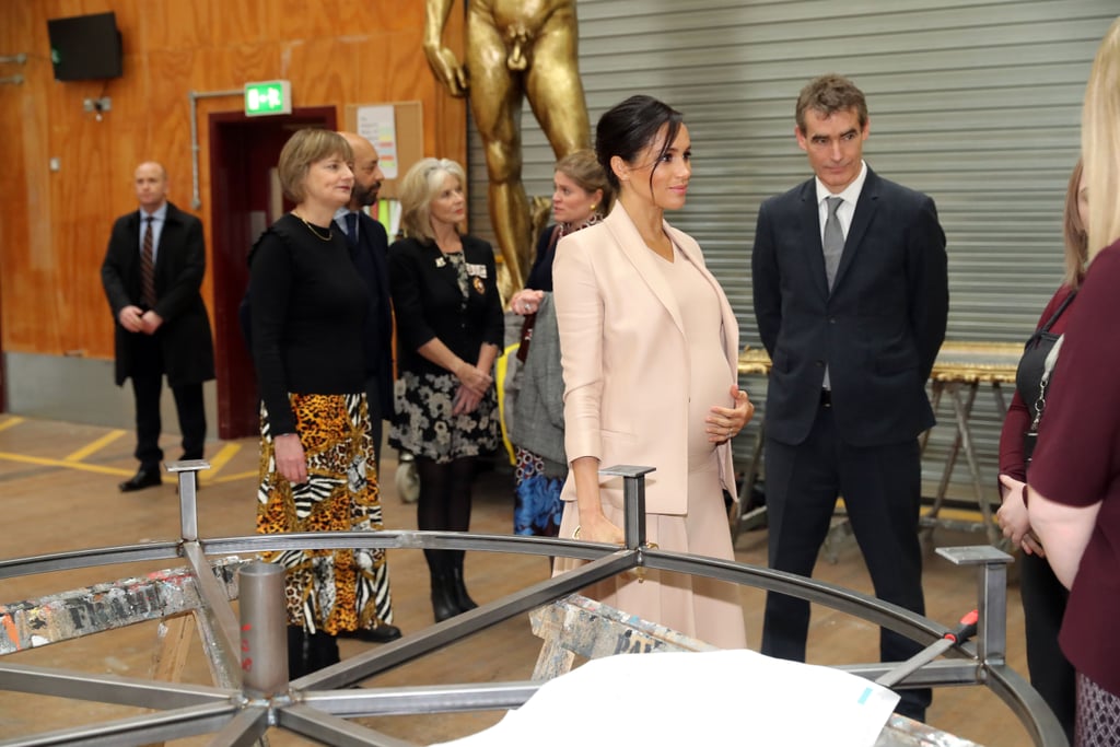 Meghan Markle Visits the National Theatre January 2019