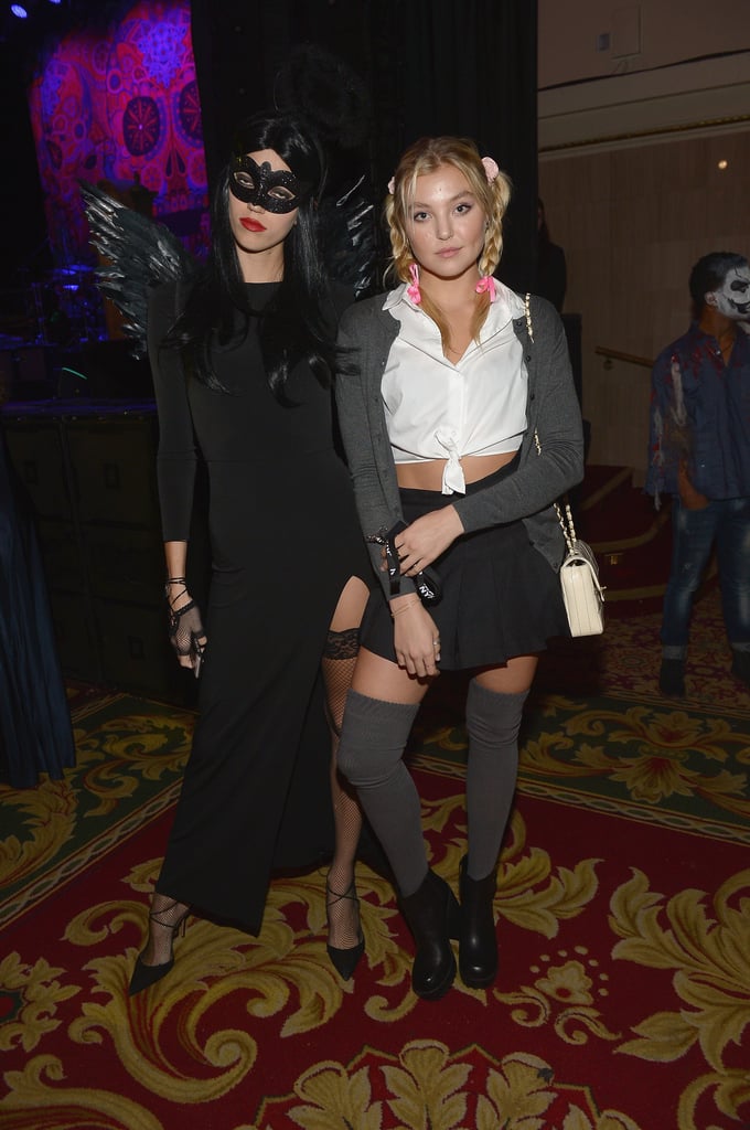 When They Were Total Opposites at a Bette Midler's 2015 Halloween Party