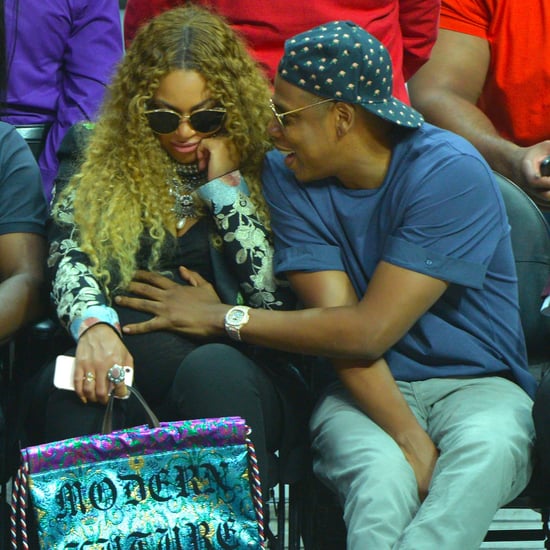 Beyonce and Jay Z at LA Clippers Game April 2017