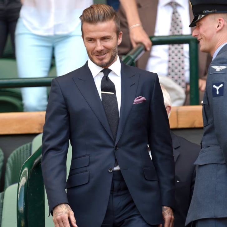 David Beckham's Sexiest Outfits | POPSUGAR Fashion