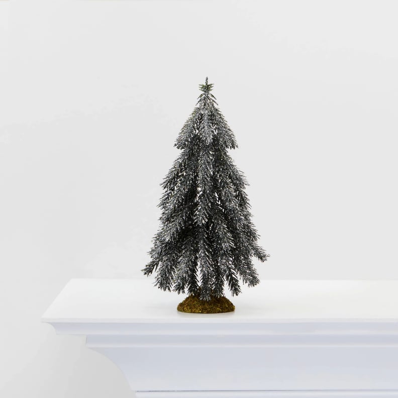 Small Glitter Christmas Tree Decorative Figurine