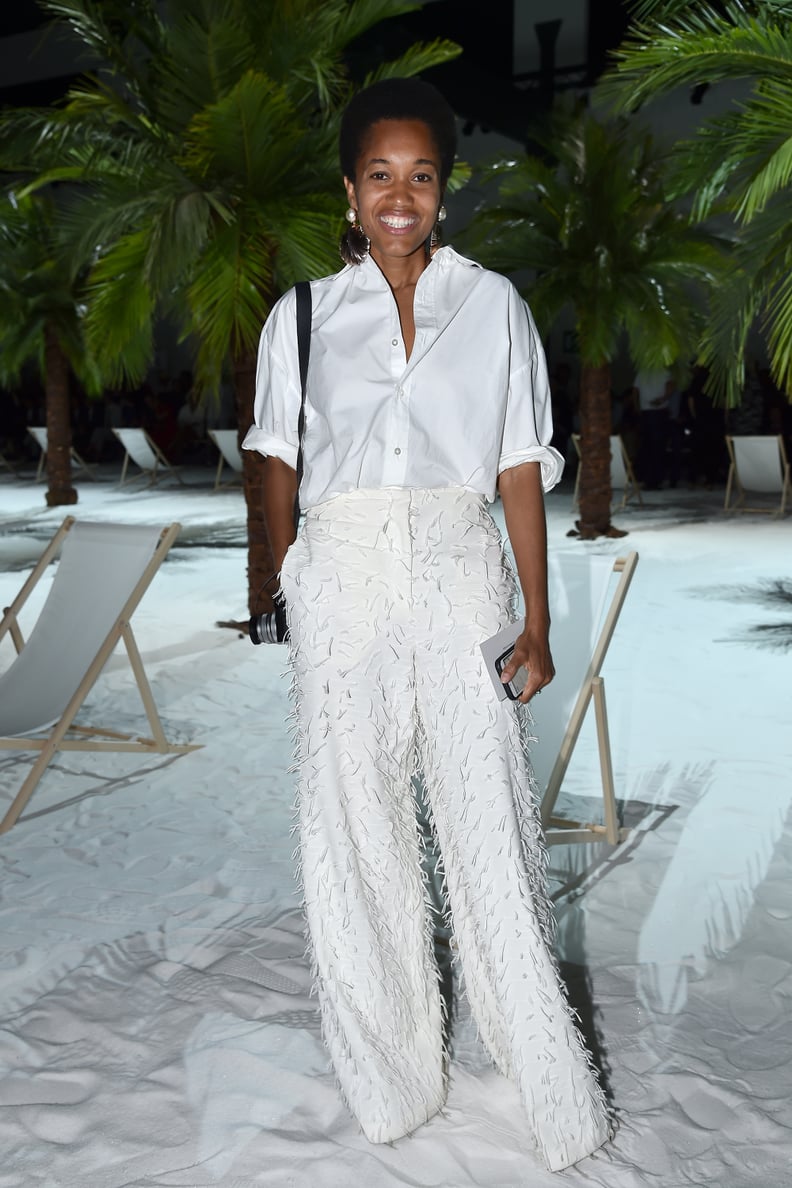 Add Texture to an All-White Look