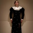 Emma Corrin's Velvet Miu Miu Gown Is Pierrot the Clown-Meets-Lady Di