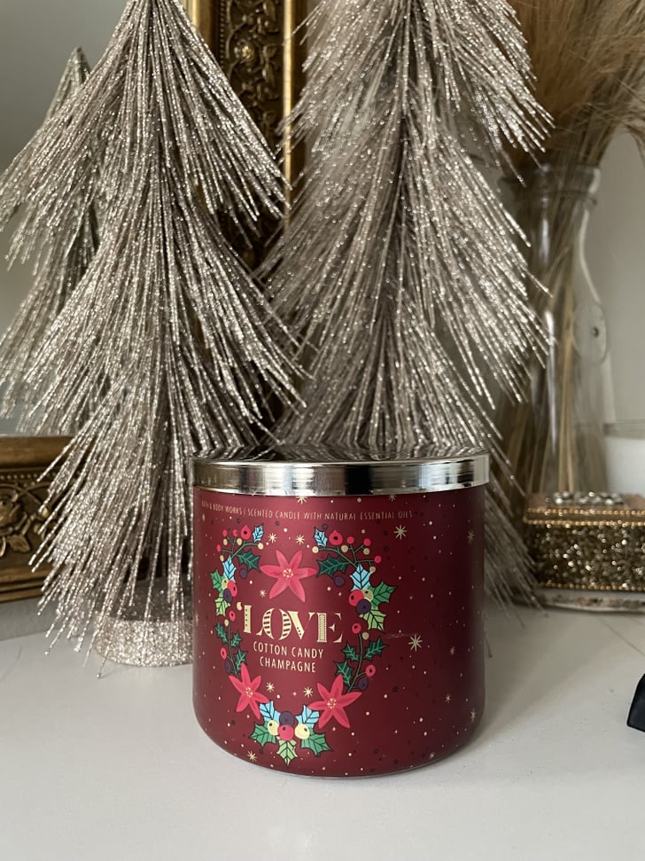 Cotton Candy Champagne Best Bath & Body Works Holiday Candle Scents