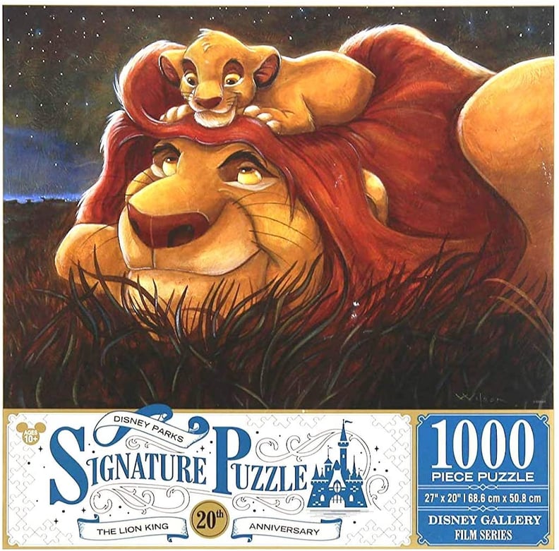 Disney Parks 20th Anniversary Darren Wilson Lion King 1000 Piece Puzzle