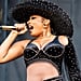 Megan Thee Stallion's Cowgirl Chic Rhinestone Bodysuit