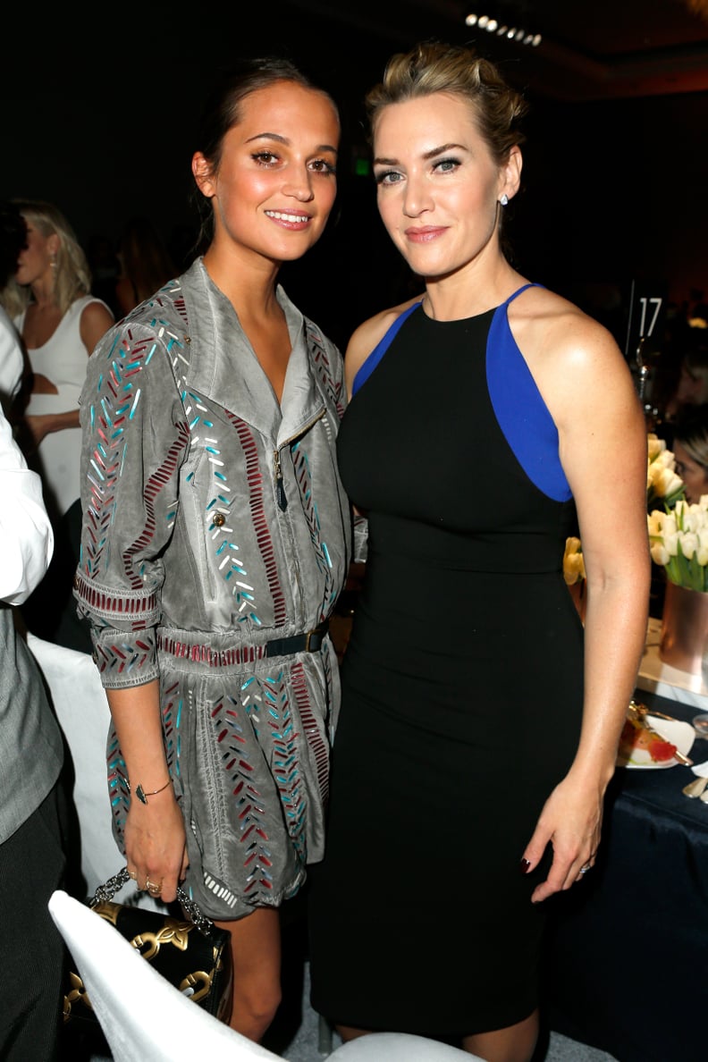 Alicia Vikander and Kate Winslet