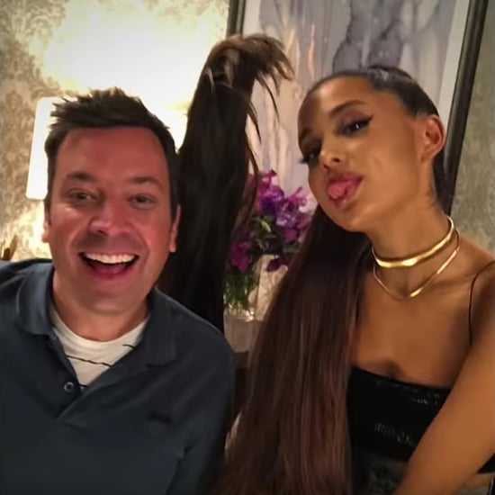 Ariana Grande Jimmy Fallon Ponytail Video