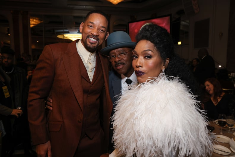 Will Smith, Courtney B. Vance, and Angela Bassett at the 2023 AAFCA Awards