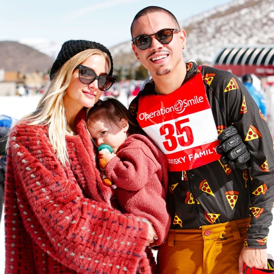 Ashlee Simpson and Her Family at Operation Smile Ski Event
