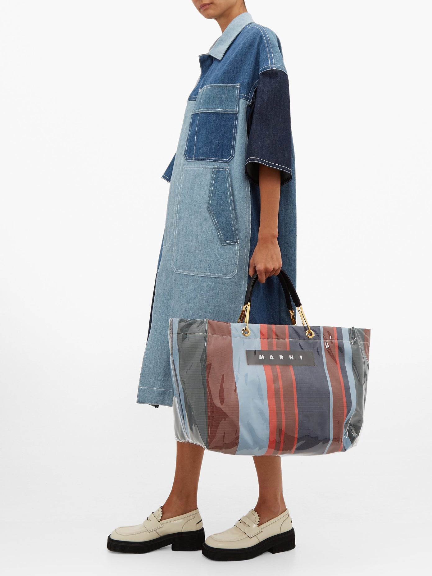 Our Pick: Marni Glossy Grip Large PVC Tote Bag | How to Wear a Big