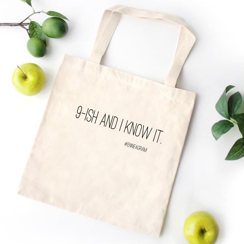 Enneagram Type Nine Heavy Duty Tote Bag