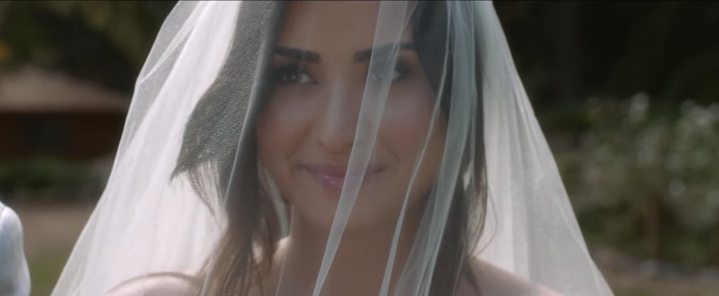 Demi Lovato Wedding Dress in "Tell Me You Love Me" Video