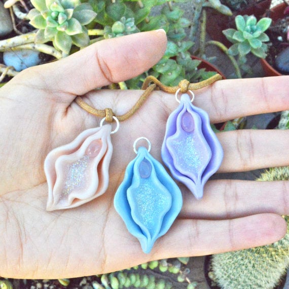 Crystal Yoni Pendant