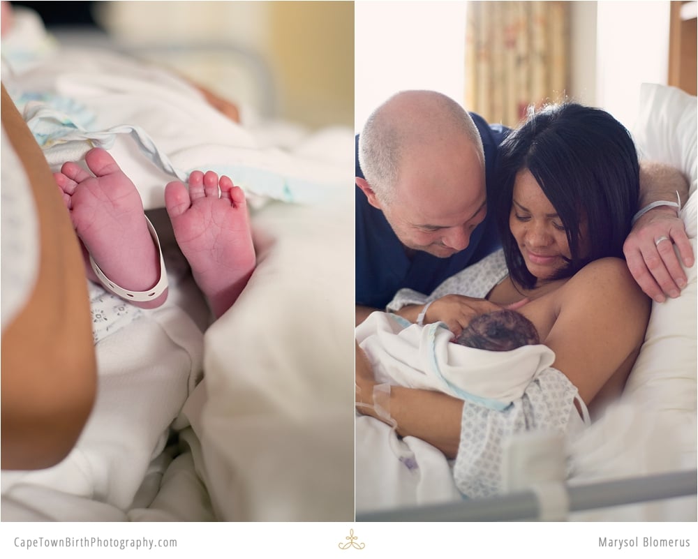C-Section Birth For Blended Family in South Africa