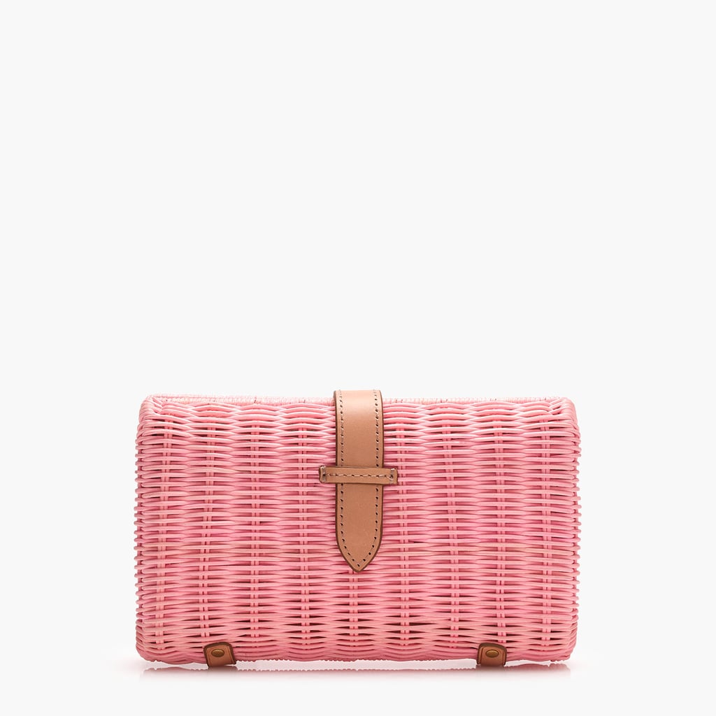 J.Crew Rattan Clutch