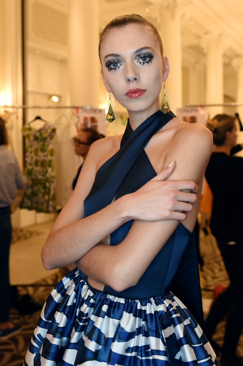 Backstage at Paul Costelloe