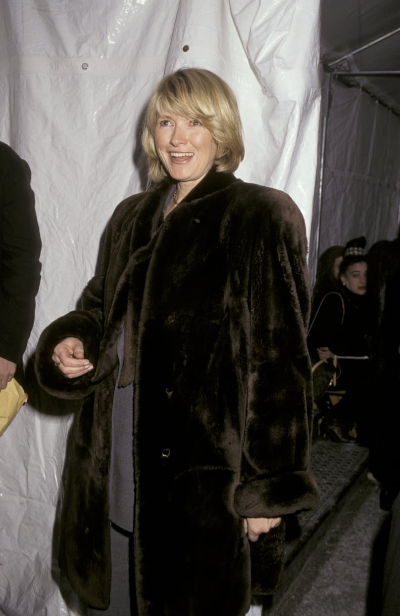 Martha Stewart at a Louis Vuitton Event in 1996