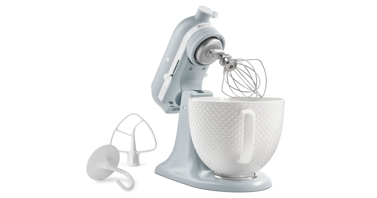 KitchenAid 100th Anniversary Misty Blue Stand Mixer 2019 POPSUGAR