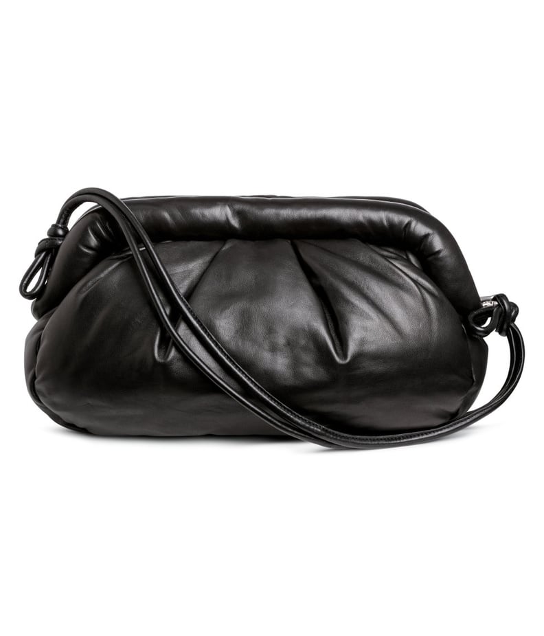 A Luxe-Looking, All-Black Leather Bag